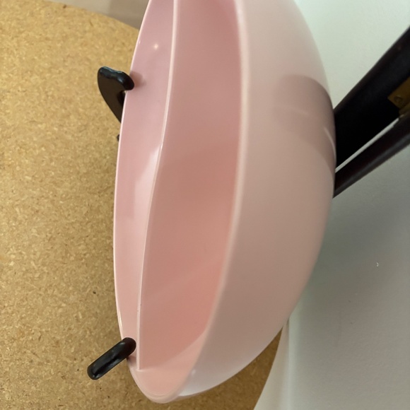 Pair of Vintage Mid-Century Marcrest Melmac Divided Bowls - Yellow & Pink - Picture 11 of 15